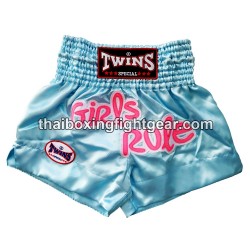 Twins Muay Thai Boxing Shorts "Girls Rule" Twins - 1