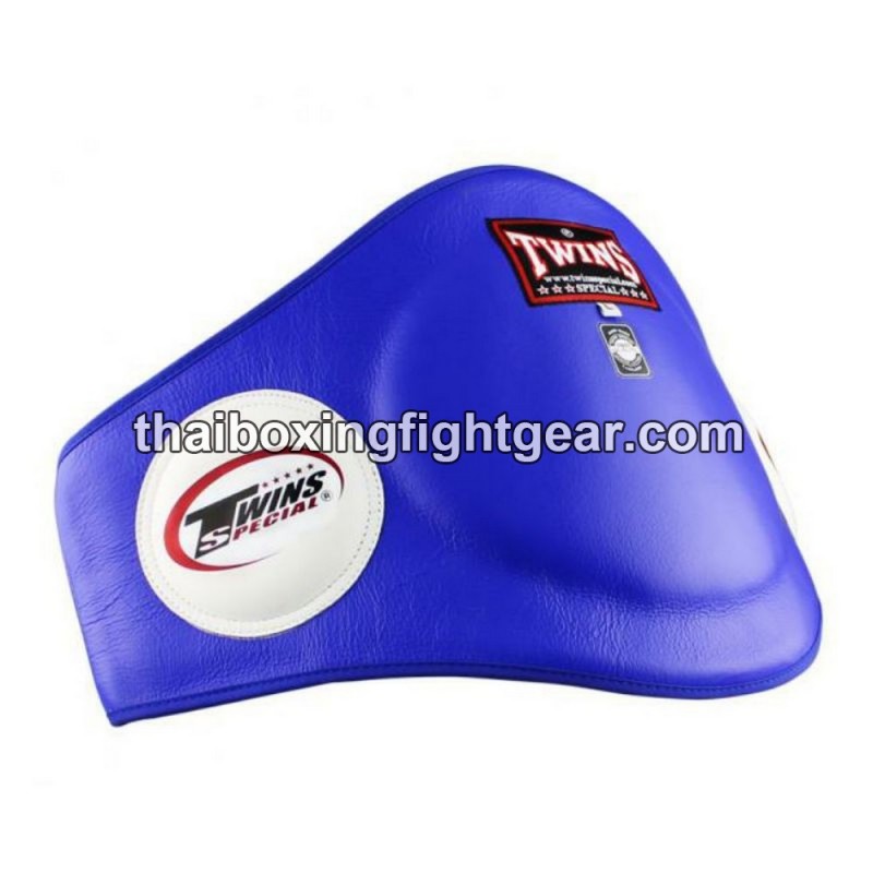 Twins BEPL2  Belly Pad /Belly Protection Leather Blue Twins - 1