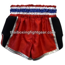 Wik-Rom Muay Thai Boxing Shorts Red / Black | Muay Thai Shorts