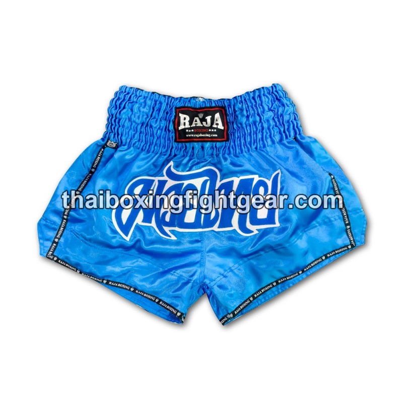 Raja Boxing Muay Thai Boxing Shorts Classic Light Blue