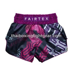 Fairtex Muay Thai Boxing Shorts X Future LAB Purple Fairtex - 1