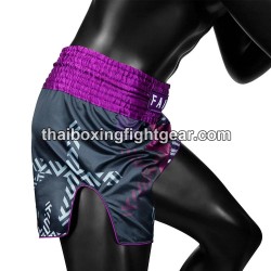 Fairtex Muay Thai Boxing Shorts X Future LAB Purple Fairtex - 3