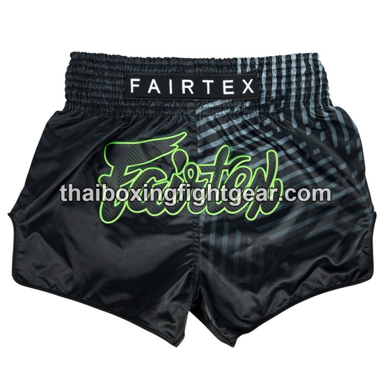 Fairtex Muay Thai Boxing Shorts BS1924 Racer Black Fairtex - 1