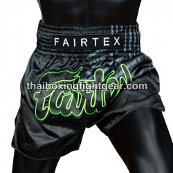Fairtex Muay Thai Boxing Shorts BS1924 Racer Black Fairtex - 4