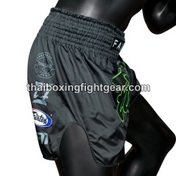 Fairtex Muay Thai Boxing Shorts BS1924 Racer Black Fairtex - 5