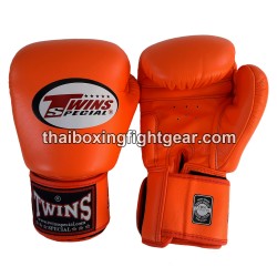 Twins Muay Thai Boxing Gloves BGVL-3 Orange