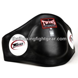 Twins Black Leather Belly Pad BEPL2/Belly Protection | Twins