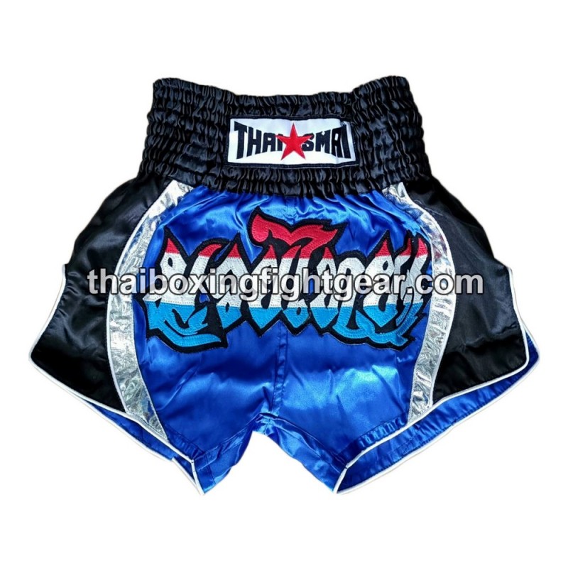 Thaismai Muay Thai Boxing Shorts "Thai Flag Blue" Thaismai - 1