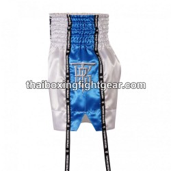 Top King Muay Thai Boxing Shorts TKTBS-201 White skyblue Top King - 2