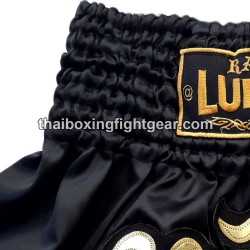 Lumpini Muay Thai Short Black Gold | Muay Thai Shorts