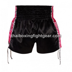 Top King Muay Thai Boxing Shorts TKTBS-202 Black Pink Top King - 2