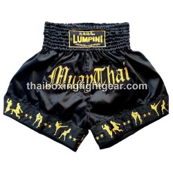 Lumpini Muay Thai Short Black