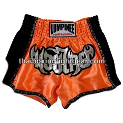 Lumpinee Muay Thai Shorts Orange / Black | Muay Thai Shorts