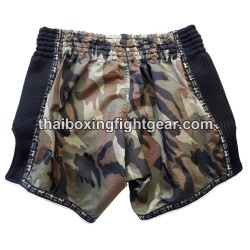 Lumpinee Muay Thai Shorts Khaki | Muay Thai Shorts