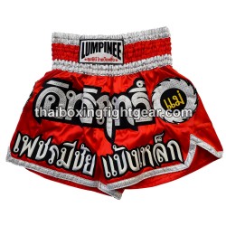 Lumpinee Muay Thai Shorts Red