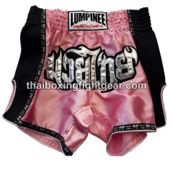 Lumpinee Muay Thai Shorts Pink/Black | Muay Thai Shorts