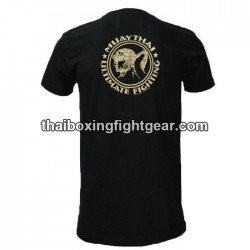 Human Fight T-shirt "Back Fighter" Black | T-shirts