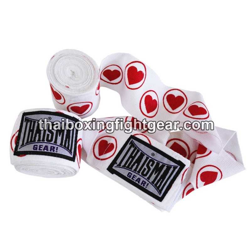 Thaismai Boxing Muay Thai handwraps HW7003 cotton 4.5M Fancy "Heard"