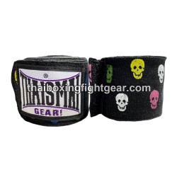 Thaismai Boxing Muay Thai handwraps HW7003 cotton 4.5M Fancy "Skull Cute"