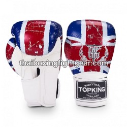 Top King Muay Thai boxing gloves UK FLAG-TKBGFV-UK