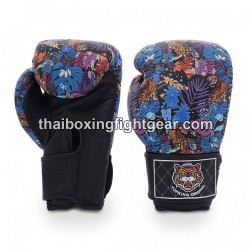Top King Muay Thai boxing gloves WILD TIGER KING-TKBGWT Black
