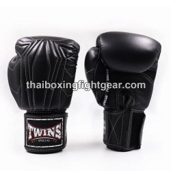 Muay Thai Gloves Twins Boxing Gloves BGVL14 BLACK