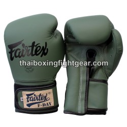 MUAY THAI FAIRTEX BOXING GLOVES F-DAY GREEN BGV11 LIMITED EDITION SPARRING MMA 