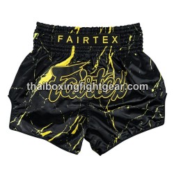 Fairtex Muay Thai Boxing Shorts "BS1947 Black Marble"