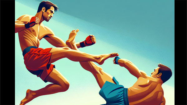 sweeps in muay thai